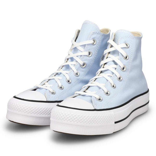 Women's Chuck Taylor All Star Lift Hi Top Platform Sneaker - Blue Supermoon/Natural Ivory/Black