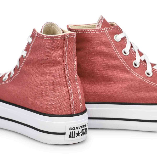 Women's  Chuck Taylor All Star Lift Hi Top Platform Sneaker - Light Saddle/Natural Ivory/Black