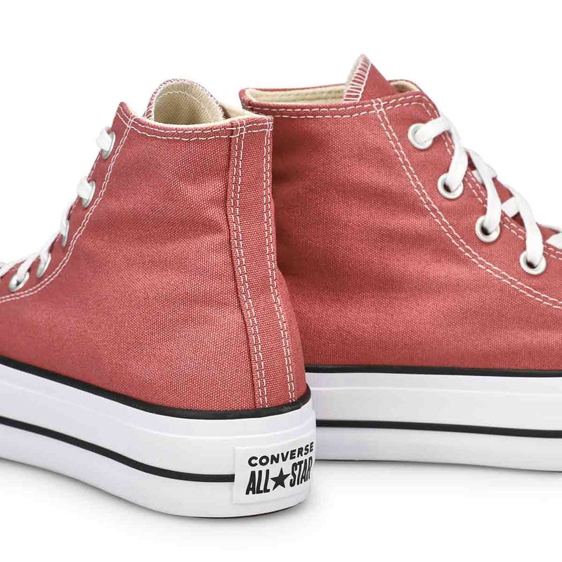 Women's  Chuck Taylor All Star Lift Hi Top Platform Sneaker - Light Saddle/Natural Ivory/Black