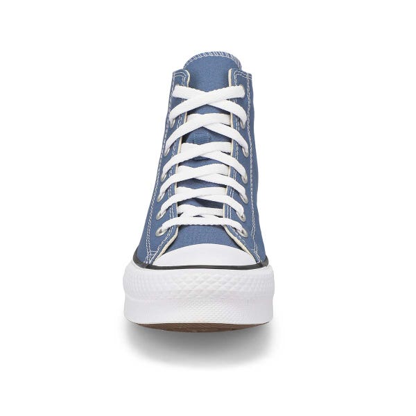 Baskets à plateforme CHUCK TAYLOR ALL STAR EVA LIFT, bleu lacustre/blanc/noir, enfants