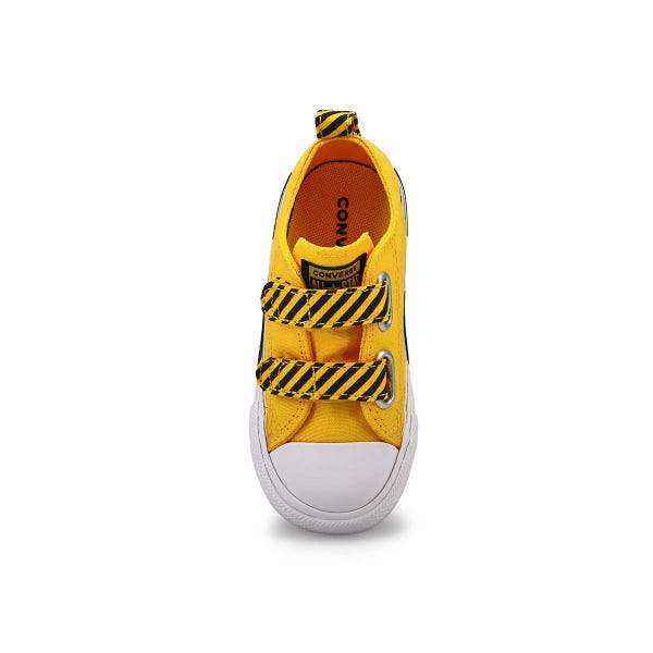 Infants' Chuck Taylor All Star 2V Construction Sneaker - Amarillo/Black/White