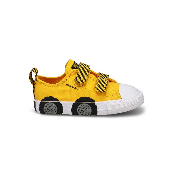 Infants' Chuck Taylor All Star 2V Construction Sneaker - Amarillo/Black/White