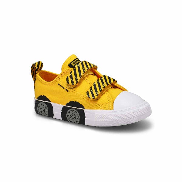 Infants' Chuck Taylor All Star 2V Construction Sneaker - Amarillo/Black/White