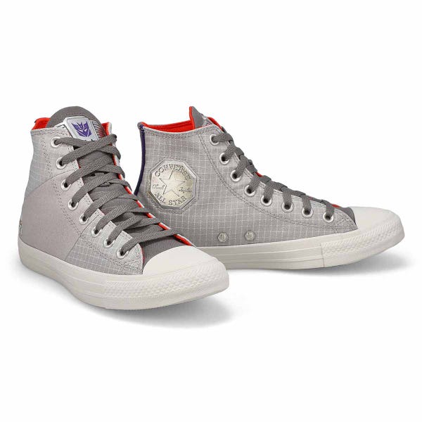 Baskets hautes CHUCK TAYLOR ALL STAR MEGATRON, noir/gris/violet, femmes