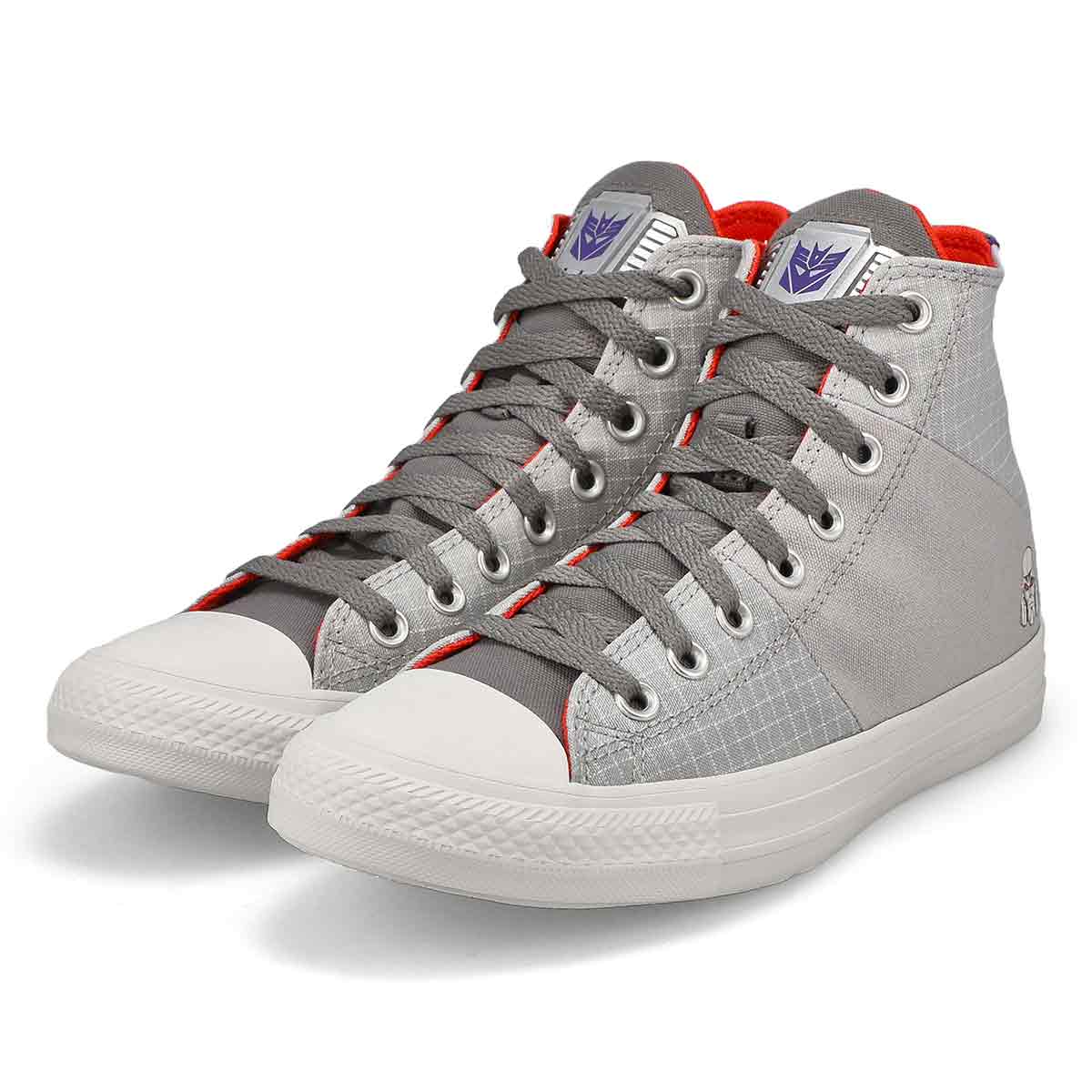 Baskets hautes CHUCK TAYLOR ALL STAR MEGATRON, noir/gris/violet, femmes