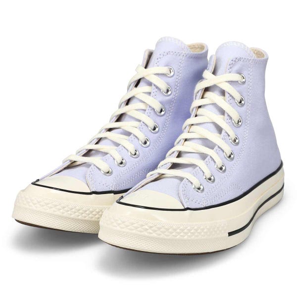 Women's  Chuck 70 Seasonal Hi Top Sneaker - Blueberry Ice/Egret/Black