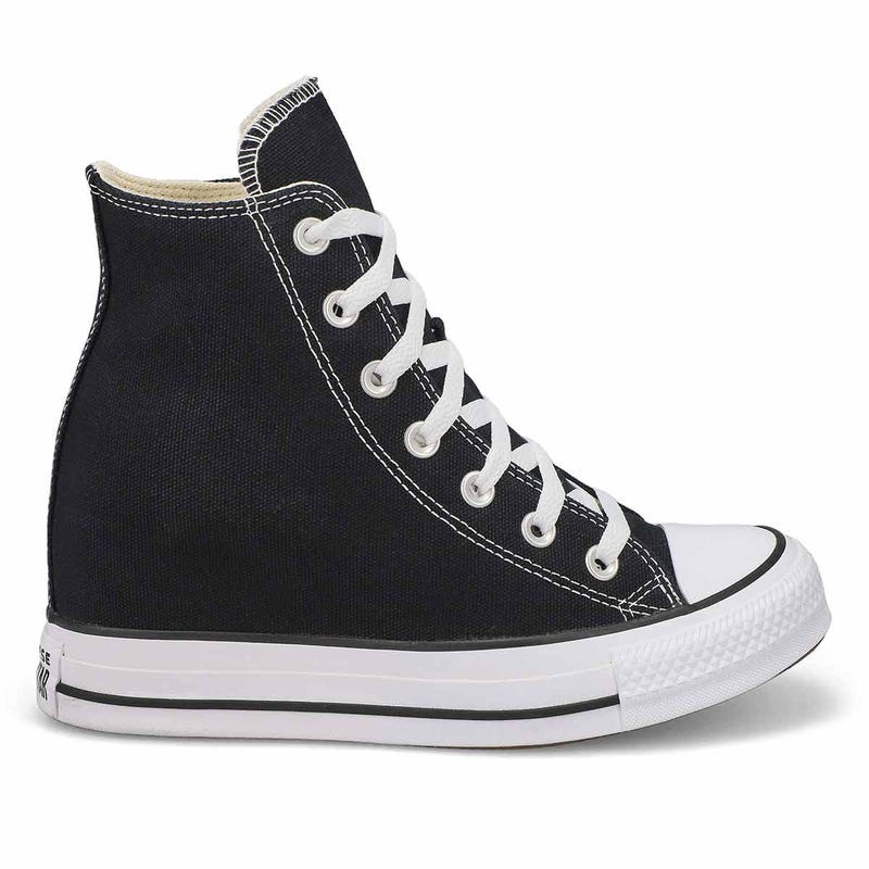 Baskets CHUCK TAYLOR ALL STAR WEDGE, noir/rouge/marine, femmes