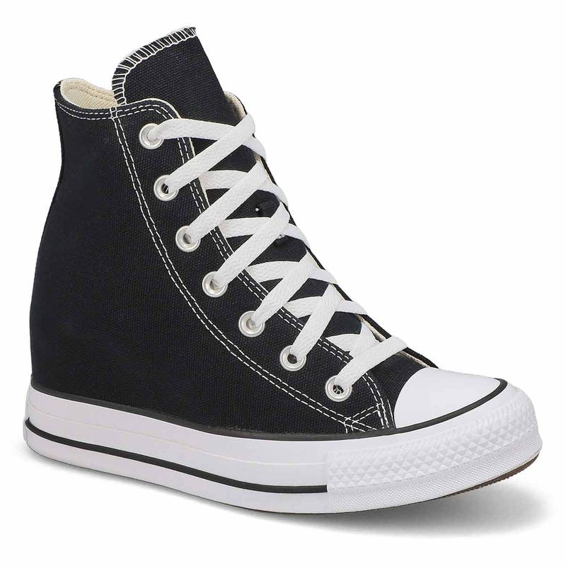 Baskets CHUCK TAYLOR ALL STAR WEDGE, noir/rouge/marine, femmes