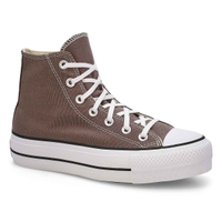 Women's  Chuck Taylor All Star Lift Platform Hi Top Sneaker - Pure Pumice/White/Black