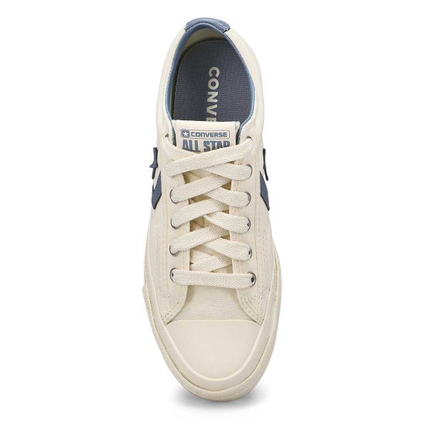 Women's Star Player 76 Lace Up Sneaker - Egret/Wet Stone