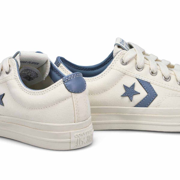 Women's Star Player 76 Lace Up Sneaker - Egret/Wet Stone