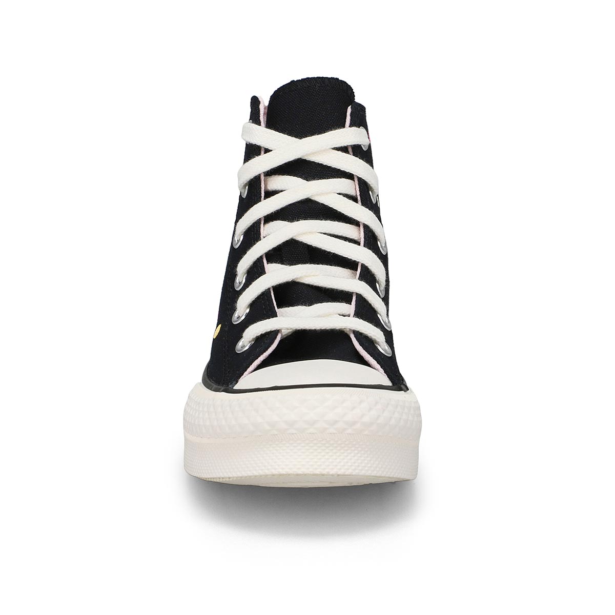 Baskets hautes CHUCK TAYLOR ALL STAR EVA LIFT, noir/blanc vintage/aigrette, filles