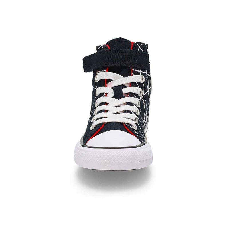 Kids'  Chuck Taylor All Star Spiderweb High Top Sneaker - Black/White/Red