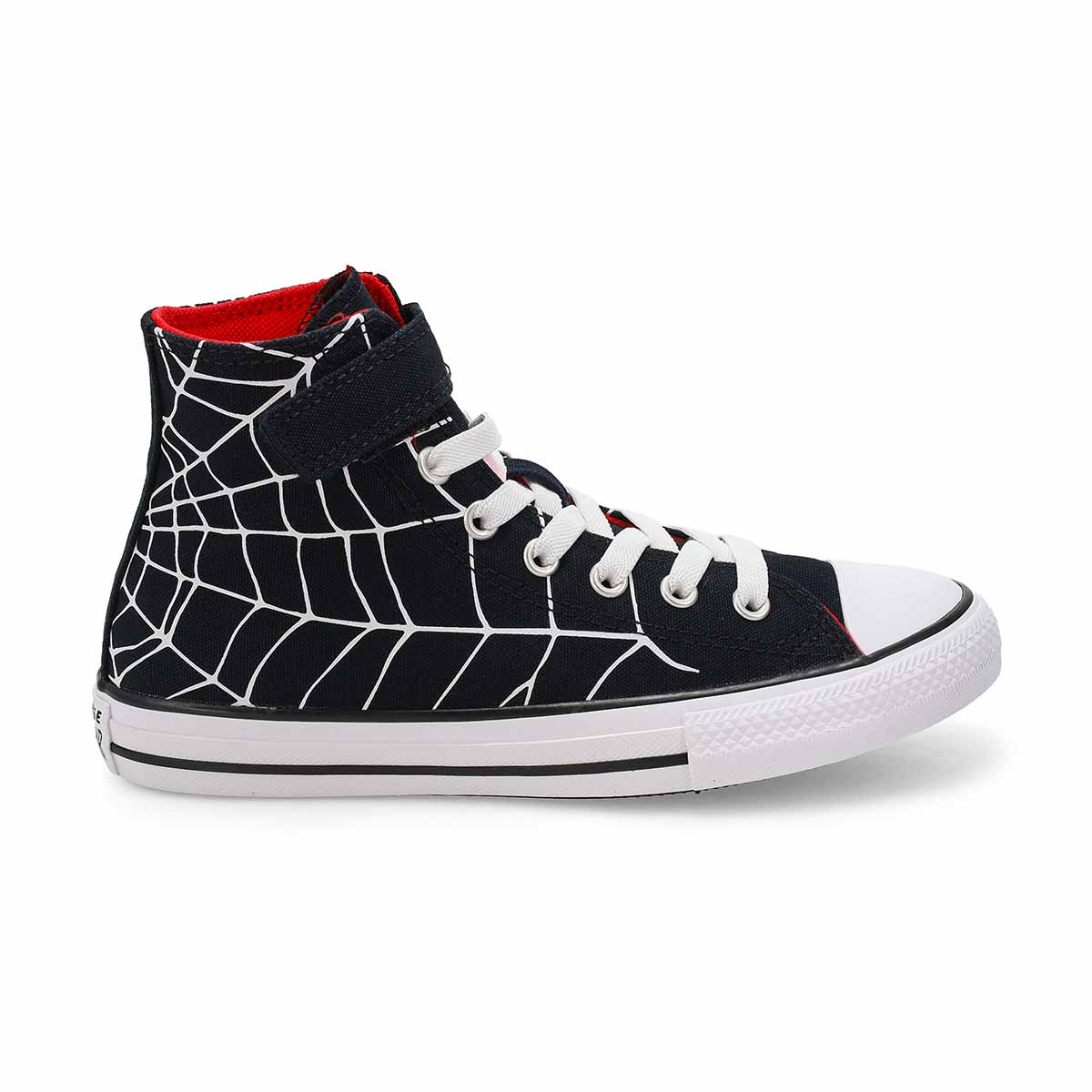 Baskets hautes CHUCK TAYLOR ALL STAR SPIDERWEB, noir/blanc/rouge, enfants