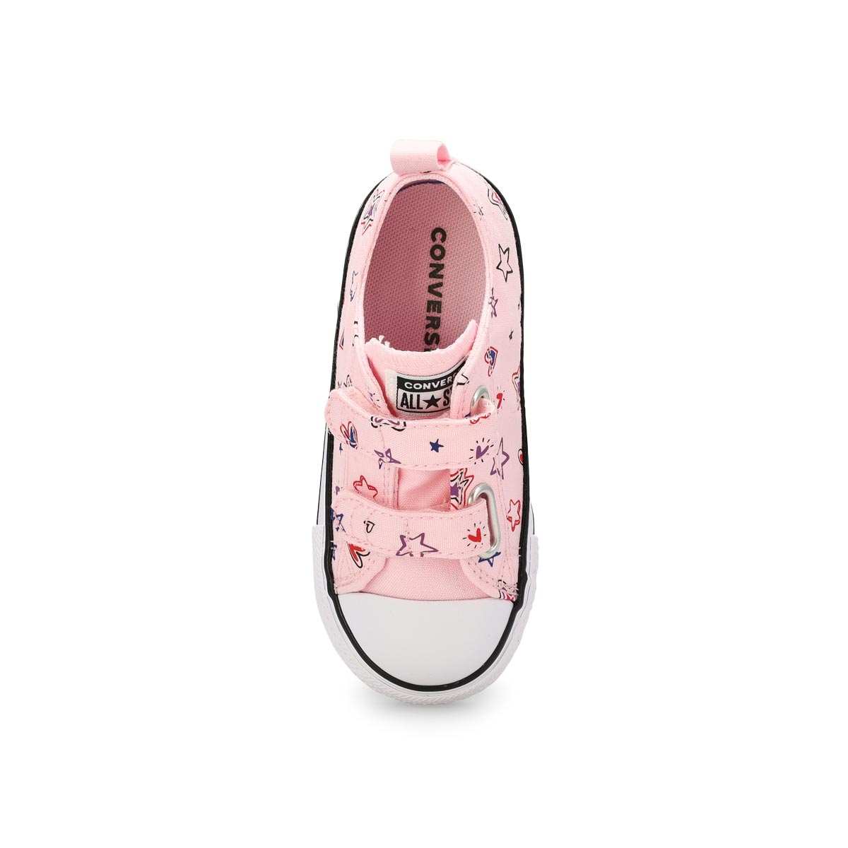 Baskets hautes CHUCK TAYLOR ALL STAR DOODLES, glaçage rose/rouge/My Jam, bébés