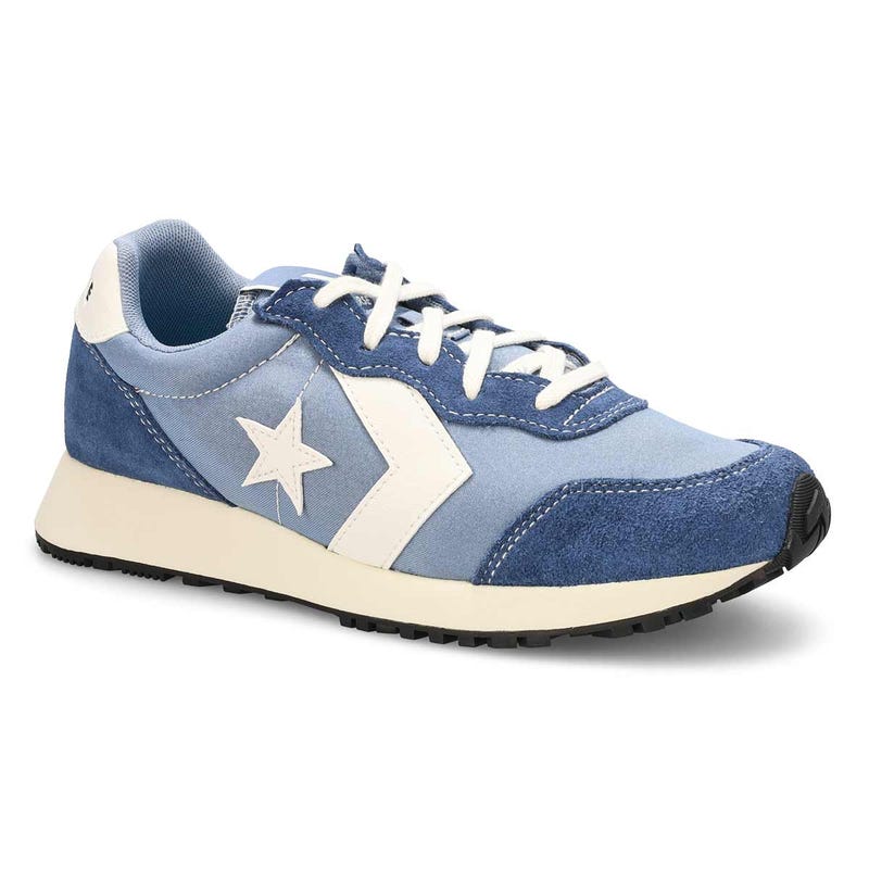 Baskets à lacets OMEGA TRAINER, souffle du yéti/bleu/blanc vintage, femmes