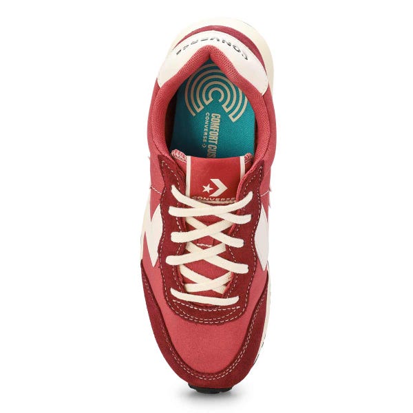 Baskets à lacets OMEGA TRAINER, quinte royale/bordeaux foncé, femmes