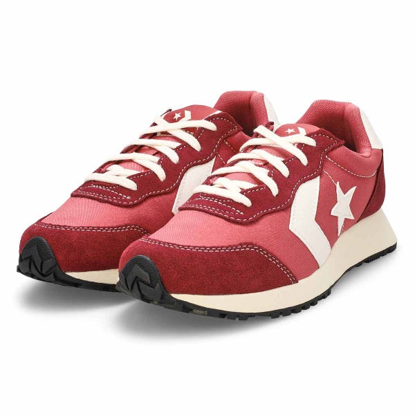 Baskets à lacets OMEGA TRAINER, quinte royale/bordeaux foncé, femmes