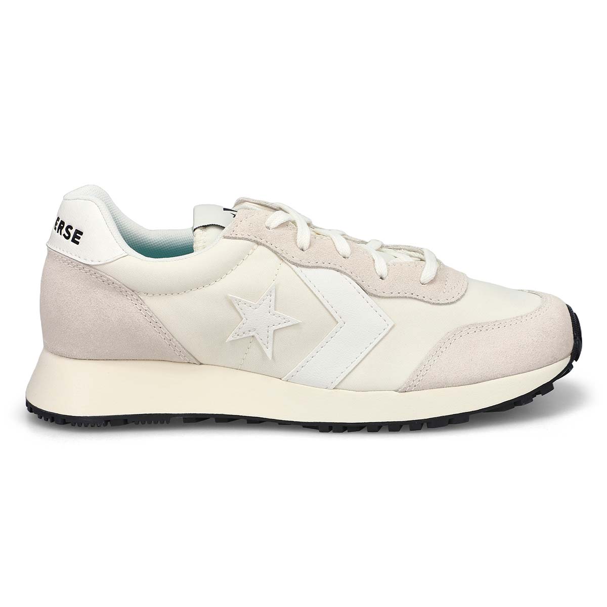 Women's Omega Trainer Lace Up Sneaker - Egret/Vintage White/Black