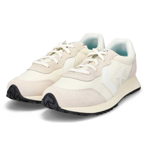 Baskets à lacets OMEGA TRAINER, aigrette/blanc vintage/noir, femmes