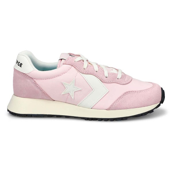 Baskets à lacets OMEGA TRAINER, sommet rose/micocoule/blanc vintage, femmes