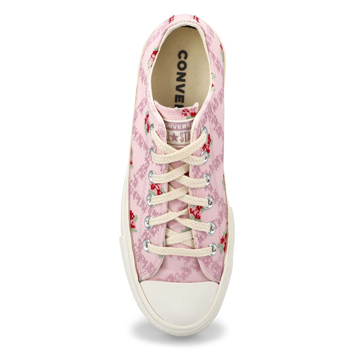 Women's Chuck Taylor All Star Spring Refresh Floral Lift Platform Sneaker - Pink