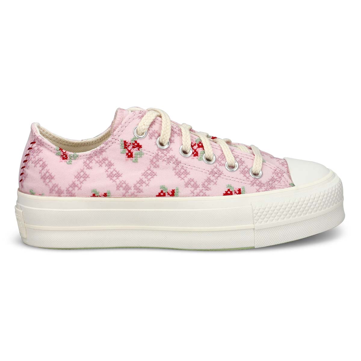 Women's Chuck Taylor All Star Spring Refresh Floral Lift Platform Sneaker - Pink