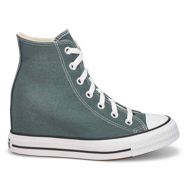 Baskets compensées CHUCK TAYLOR ALL STAR WEDGE, véritable nature/blanc/noir, femmes
