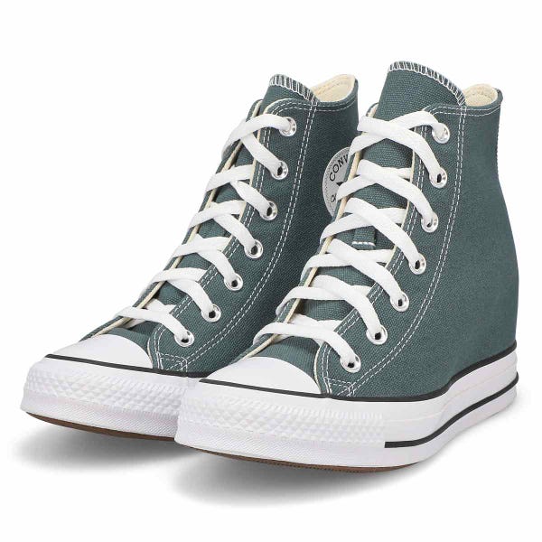 Baskets compensées CHUCK TAYLOR ALL STAR WEDGE, véritable nature/blanc/noir, femmes