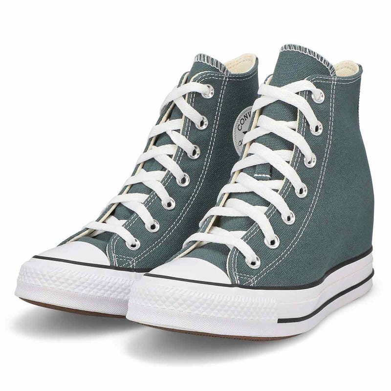Baskets compensées CHUCK TAYLOR ALL STAR WEDGE, véritable nature/blanc/noir, femmes