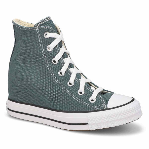 Baskets compensées CHUCK TAYLOR ALL STAR WEDGE, véritable nature/blanc/noir, femmes