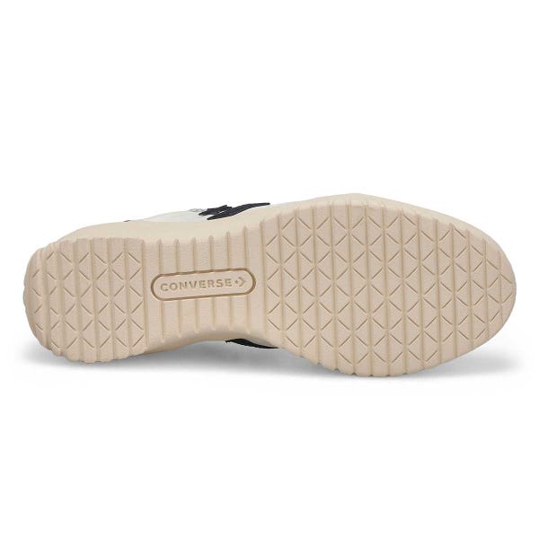 Women's Run Star Trainer-Retro Icon Lace Up Sneaker - Vintage White/Natural Ivory/Black