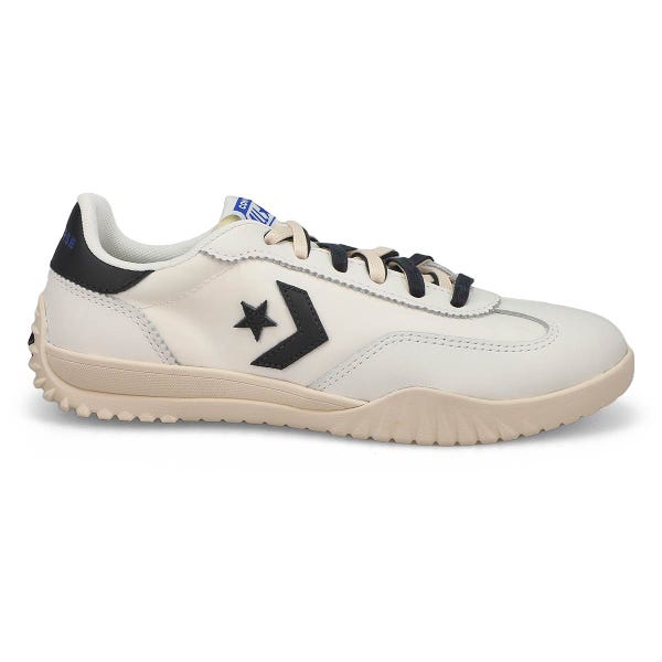 Women's Run Star Trainer-Retro Icon Lace Up Sneaker - Vintage White/Natural Ivory/Black