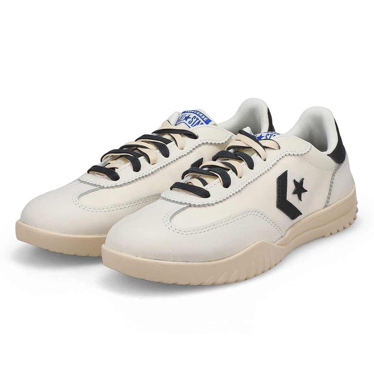 Baskets à lacets RUN STAR TRAINER-RETRO ICON, blanc vintage/ivoire naturel/noir, femmes