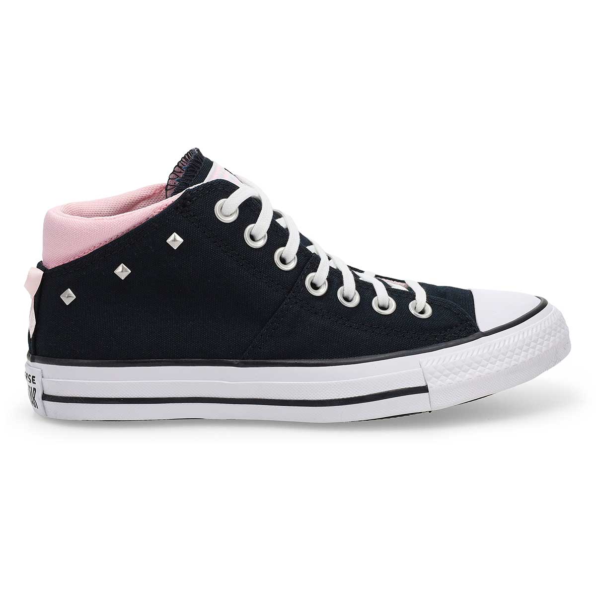 Baskets mi-hautes CHUCK TAYLOR ALL STAR MADISON MID, noir/glaçage rose, femmes