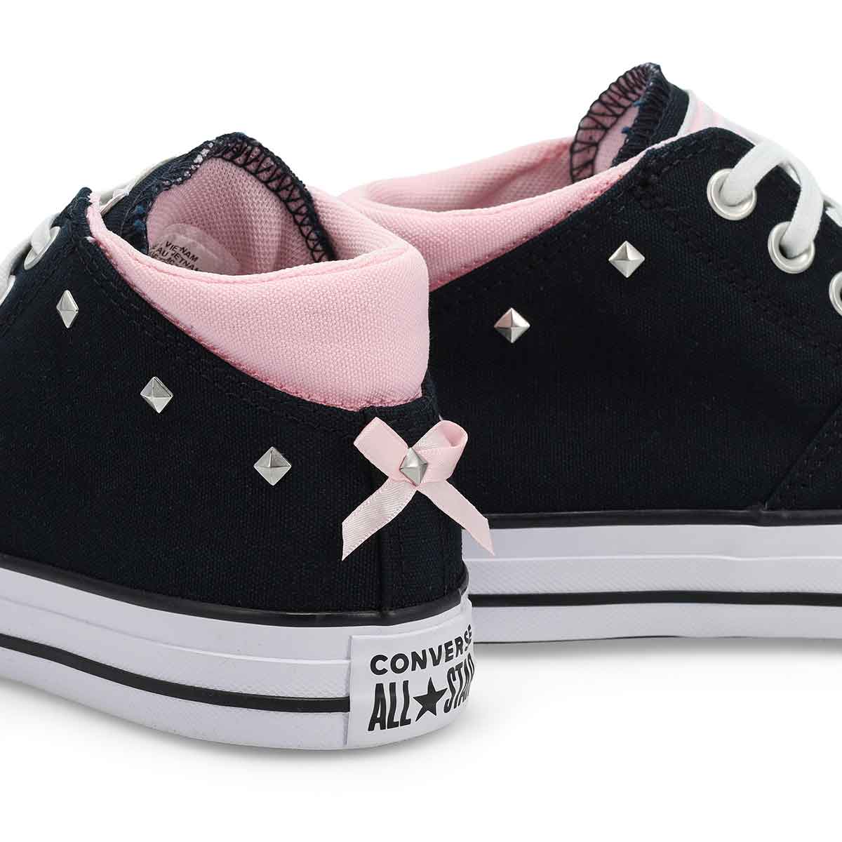 Baskets mi-hautes CHUCK TAYLOR ALL STAR MADISON MID, noir/glaçage rose, femmes