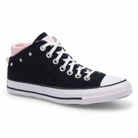 Baskets mi-hautes CHUCK TAYLOR ALL STAR MADISON MID, noir/glaçage rose, femmes