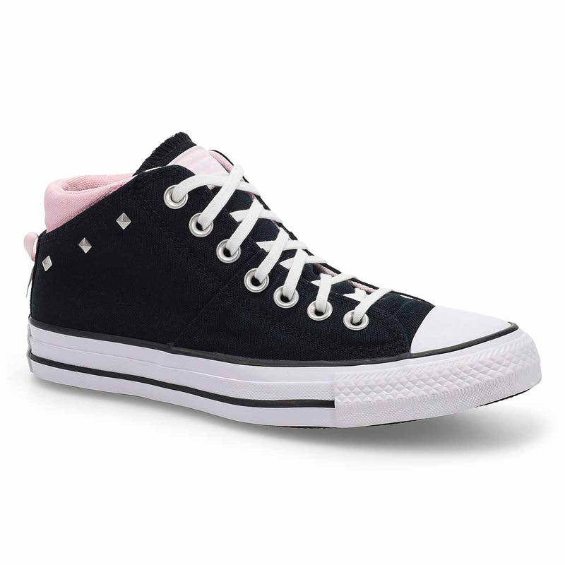 Baskets mi-hautes CHUCK TAYLOR ALL STAR MADISON MID, noir/glaçage rose, femmes