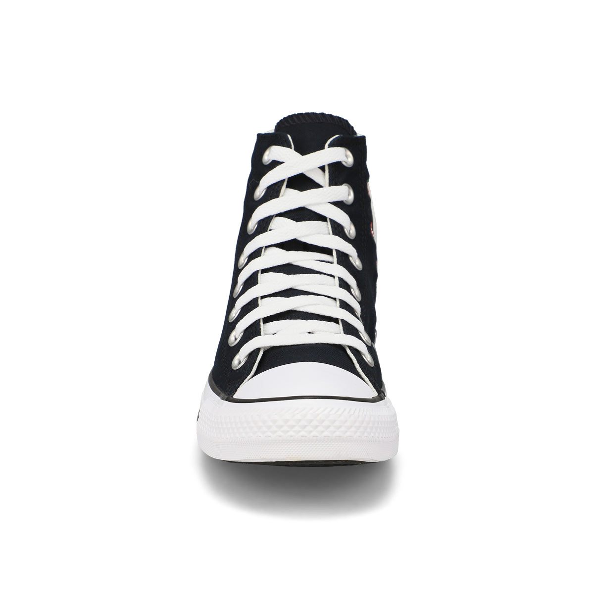 Women's  Chuck Taylor All Star - Strawberries Hi Top Sneaker - Black/Soft Red/Green