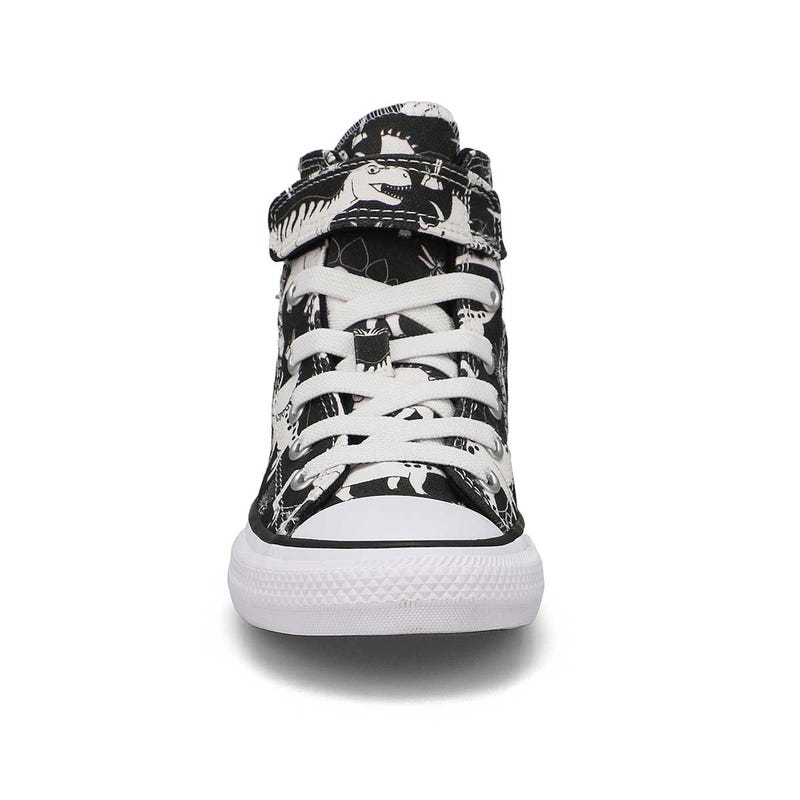 Kids' Chuck Taylor All Star 2V Dinocons Hi Top Sneaker - Black/White/Black