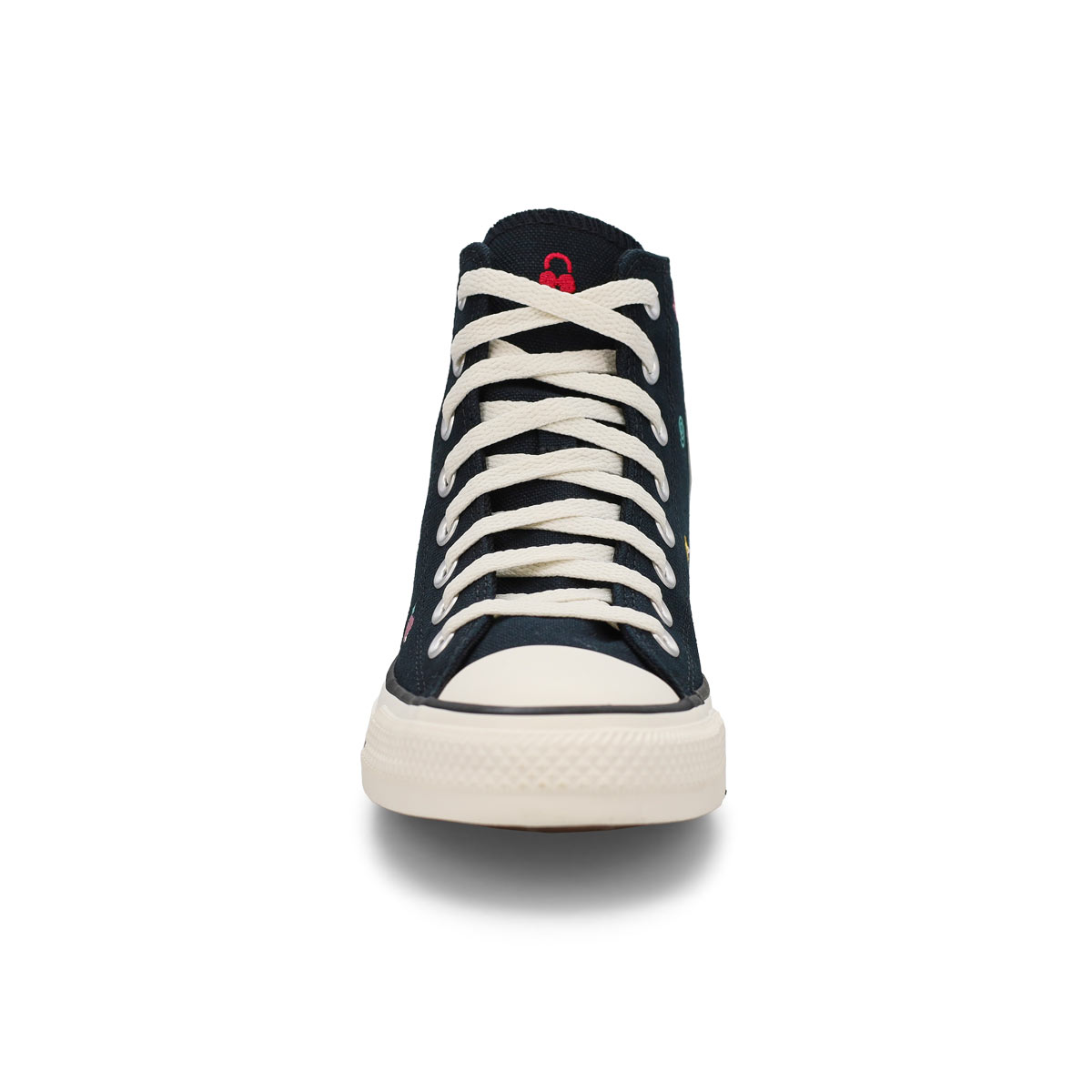 Women's  Chuck Taylor All Star Doodles Hi Top Sneaker - Black/Rose/ White