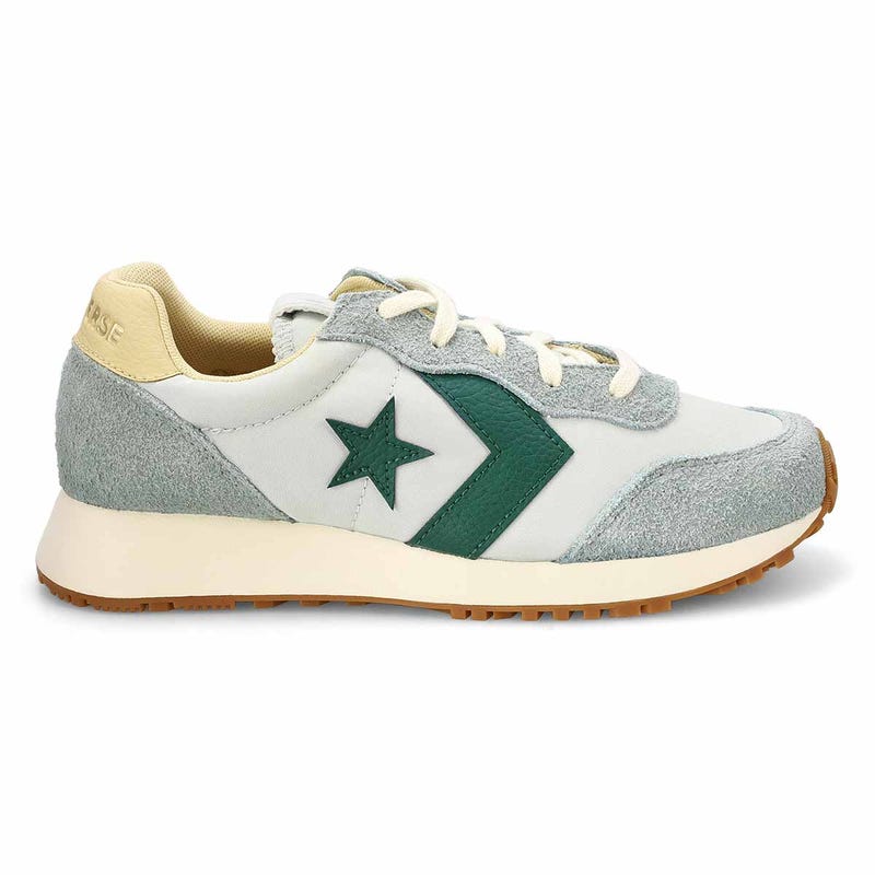 Baskets à lacets OMEGA TRAINER, montagne sarcelle/vert, femmes