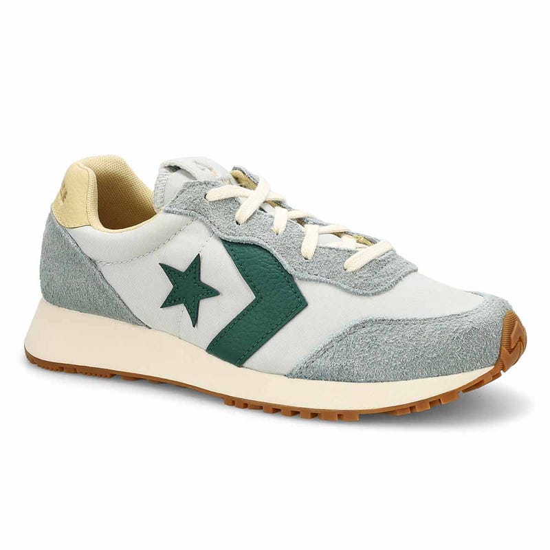 Baskets à lacets OMEGA TRAINER, montagne sarcelle/vert, femmes