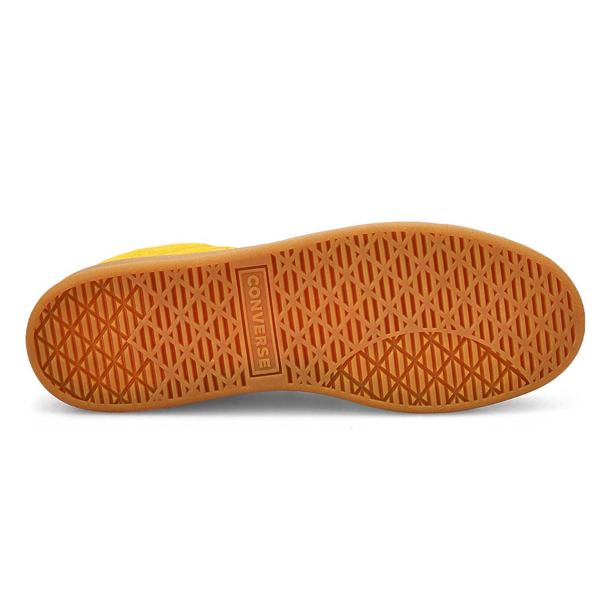 Men's Classic Trainer  Suede Sneaker - Yellow/Black/Gum