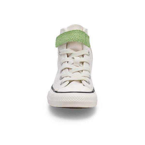 Baskets CTAS EASY ON DINOS, blanc vintage/vert/néon, enfants