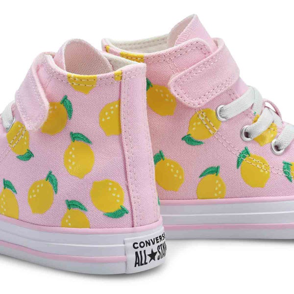 Baskets CHUCK TAYLOR ALL STAR CITRUS, rose/jaune/blanc, filles