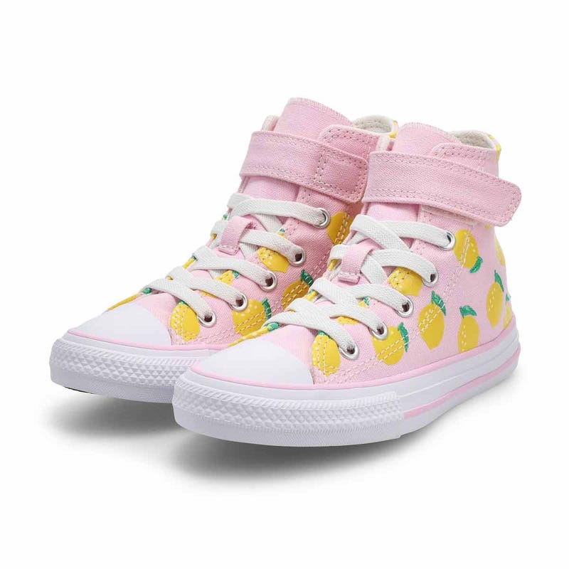 Baskets CHUCK TAYLOR ALL STAR CITRUS, rose/jaune/blanc, filles