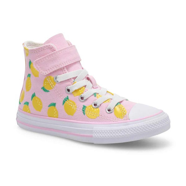 Baskets CHUCK TAYLOR ALL STAR CITRUS, rose/jaune/blanc, filles
