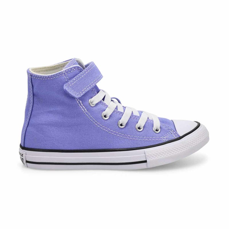 Baskets faciles à enfiler CHUCK TAYLOR ALL STAR EASY ON, pervenche/blanc/aigrette, enfants