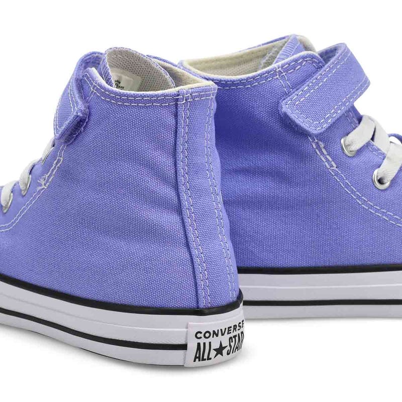 Baskets faciles à enfiler CHUCK TAYLOR ALL STAR EASY ON, pervenche/blanc/aigrette, enfants